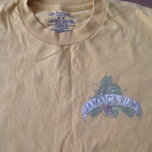 Jamaica Rum Golden Yellow TShirt Medium